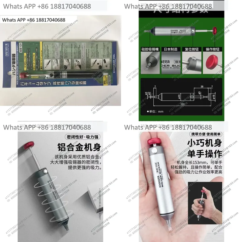 1 шт. ручной отсос для припоя  – обзор и цена Electronics Repair Engineer