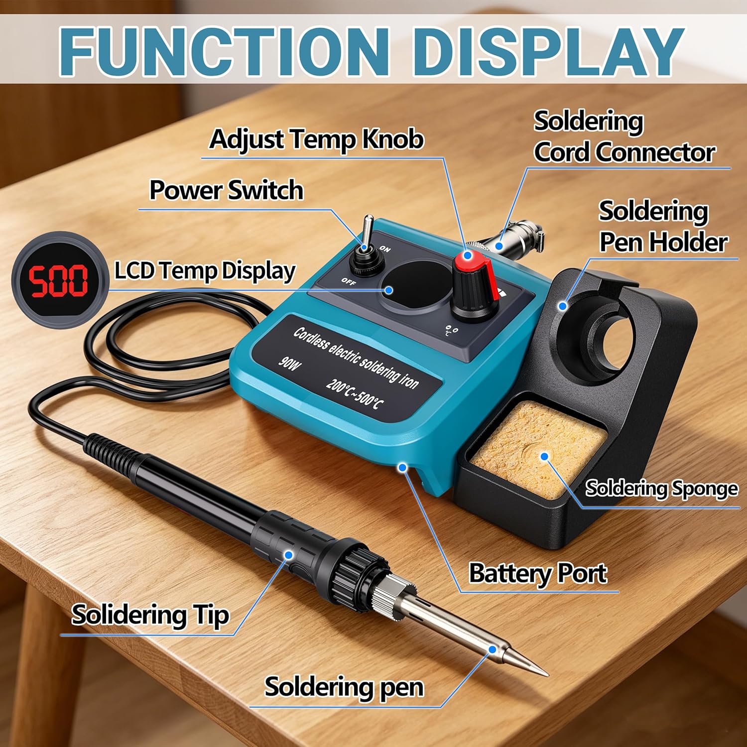 Беспроводной цифровой паяльник – обзор и цена Electronics Repair Kit